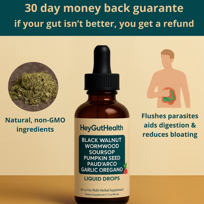 Black Walnut Wormwood Parasite Cleanse